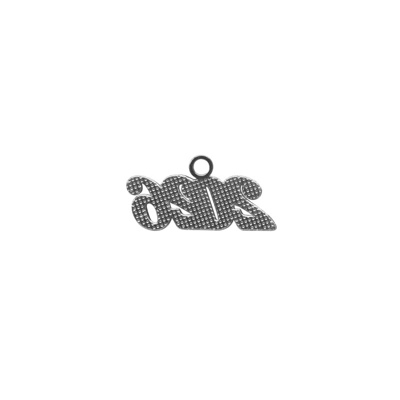 Endea Graduation Tassel Date Charm Silver Year (Silver, 2026)