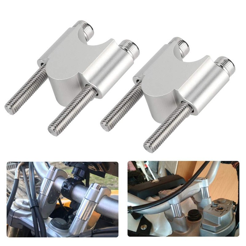 Motorcycle Handlebar Riser, 7/8 Inch 22 mm Motorcycle Universal Aluminium