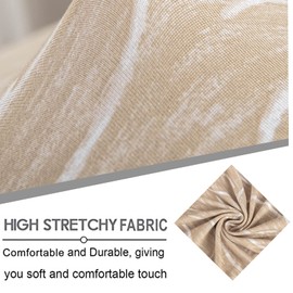 Eco-Ancheng Armless Chair Slipcover Removable Armless Accent Chairs Covers Washable Armless Slipper Chair Slipcover Printed Armless Chair Furniture Protector Covers for Living Dining Room Hotel