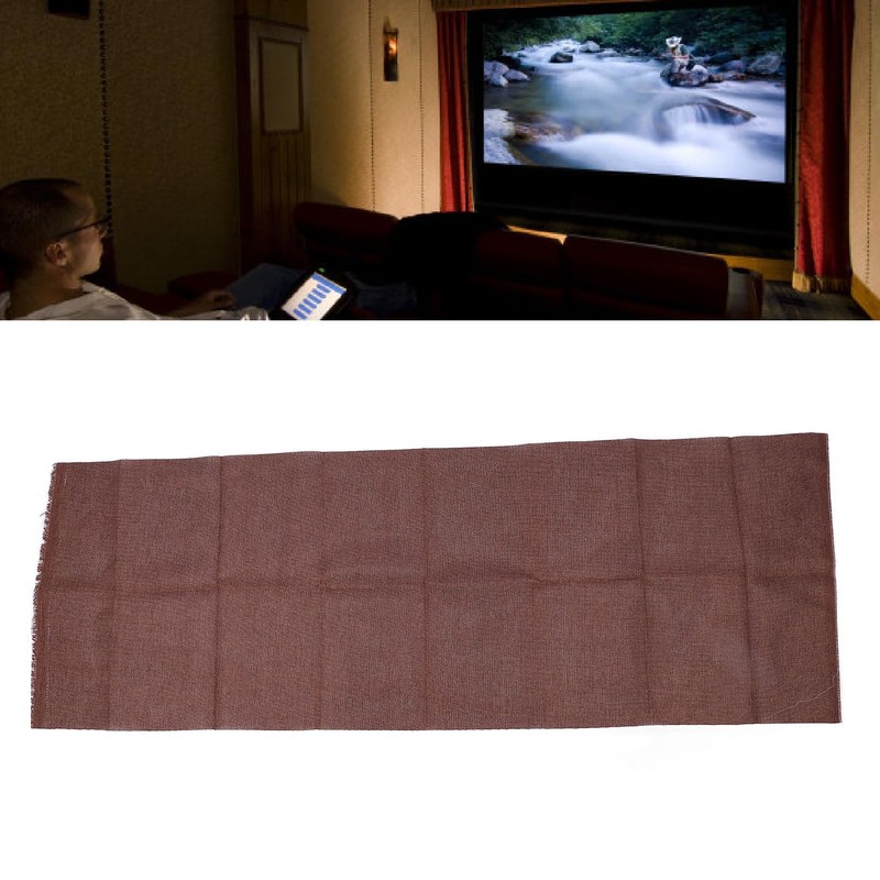 Speaker Cloth Cover, Retro Style Dust Proof 150x50cm Speaker Mesh