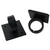 LQ Industrial 4PCS Small Wireless Microphone Clip Black Square Clip