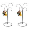 HOHIYA Hanging Ornament Display Stand Christmas Holder Hanger Bauble 4