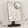 FUNTOUCH Large Lighted Makeup Mirror with Lights, Light Up Mirror