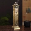 ZENATION Large Incense Burner, Incense Holder for Sticks, Alloy Incense