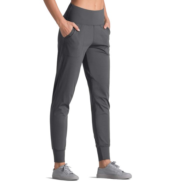 Dragon Fit Joggers for Women with Pockets,High Waist Workout Yoga