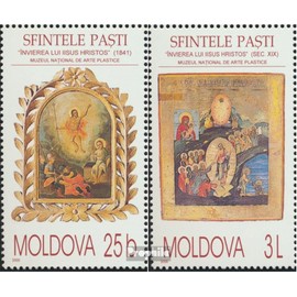 Prophila Collection Moldova 361-362 (complete edition) 2000 Easter (stamps for collectors) Christianity