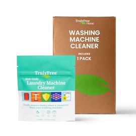 Truly Free Truly Free Laundry Washing Machine Cleaner - Wash & Cleans Front Load & Top Load Washers -Tub Cleaner & Deodorizer (1-Use)