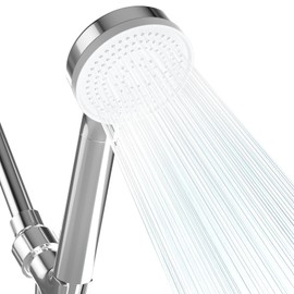 Aimon Filtered Shower Head, High Pressure 3 Spray Mode Showerhead with 60" Hose, Remove Chlorine and Harmful Substance, Extra Long Stretchable Hose, Chrome