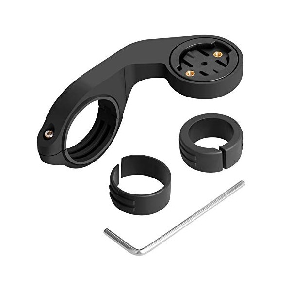 FCHO Out-Front Bike Mount Bicycle Extended Mount with Carbon Finish