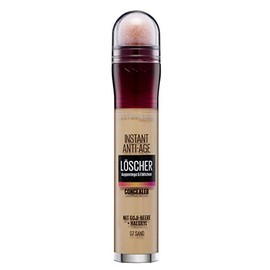 Maybelline New York Concealer Pen, Instant Anti-Age Effect Concealer, Eraser with Micro Erase Applicator, No.07 Sand, 6.8 ml