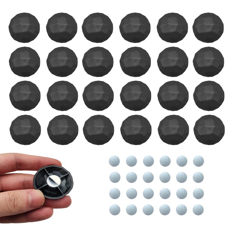 Hoomuda 24 PCS Magnetic Garage Door Clavos- Decorative Hardware for