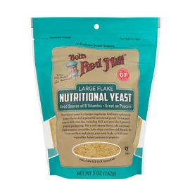 Bob's Red Mill Gluten Free Large Flake Nutritional Yeast, Resealable Stand up Bag, 5 OZ (pack of 6)