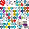 Bulyoou 40 Pcs Dog Bandana Bulk Cute Bandana for Dog