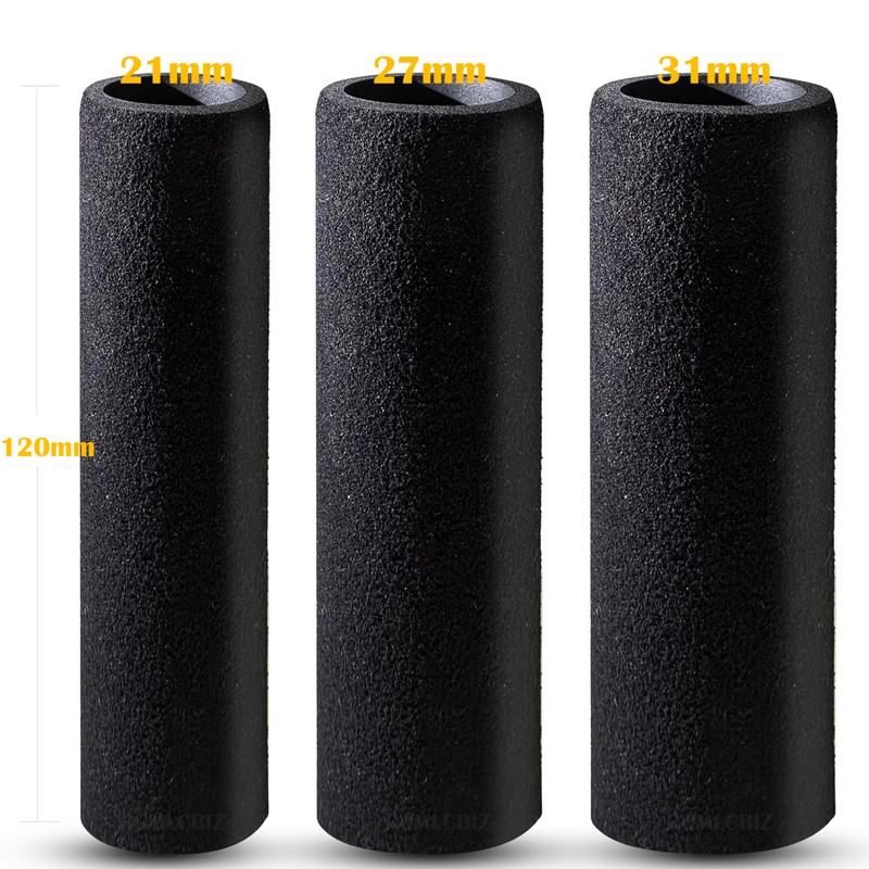 Motorcycle Handlebar Grips Foam Comfort Grips Universal Sponge Covers Anti-Slip