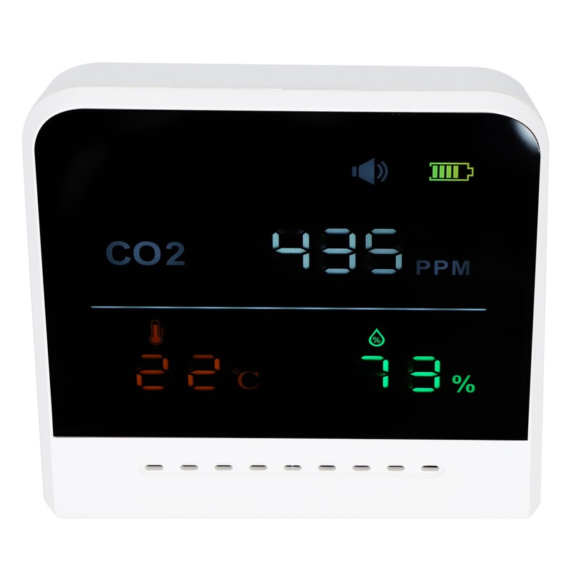 Carbon Dioxide Detector Digital Air Quality Tester with Temperature Humidity