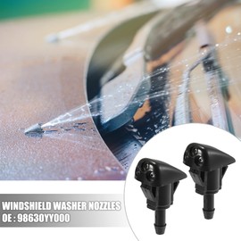 A ABSOPRO 98630YY000 Washer Nozzle 2.5 m Hose Connector Kit Pack of 2