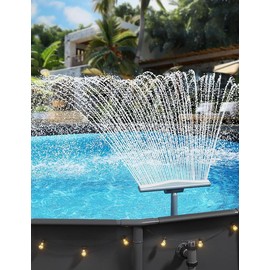 Whale Tail Pool Fountains for Above and In-ground Pools