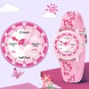 Kids Watch Girls Elastic Fabric Strap Watch Montre Enfant Fille