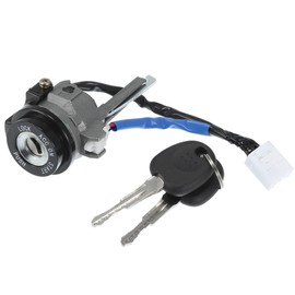 Partuto Ignition Lock Cylinder W/Keys No.81910F0000 - Car Ignition Switch Cylinder Lock Assembly - for Hyundai Elantra 2015-2020 Metal Gray - 1set