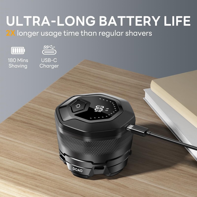 Head Shavers for Bald Men, 6D Magnetic Floating Blades, Smooth