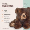 Bearington Huggy Ben Plush Stuffed Animal Brown Grizzly Bear, 19"