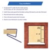 Hurricane Window Clips, Universal Fit 1/2" - 5/8" - 3/4",