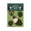 Art Angels Pop Out Pets Rabbit Greeting Card