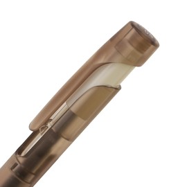 Limited Blen/Blen Transparent Axis Emulsion Ballpoint Pen, 0.5mm, Black Ink [Chocolat] BAS8