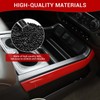 PDKLIN for Silverado Center Console Gear Shift Side Panel Trim