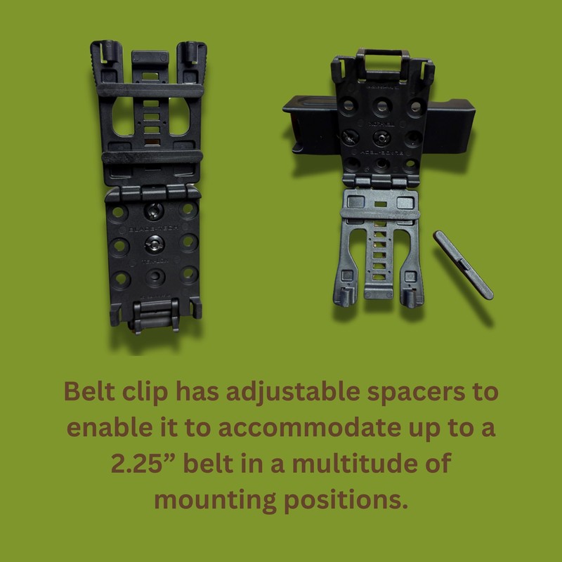 Clip & Carry EDC Belt Holster for The Olight Arkfield