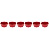 HENCKELS Ceramic 6-pc Round Ramekin Set - Cherry Red