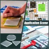 NBEADS 6Pcs Monoprinting Print Plates, 7.5cm Small Gel Printing Plates