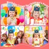 Zocipro Birthday Crown Hats for Kids, Reusable Birthday Baby Crown