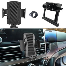 Car Phone Mount for Honda Accord 2018-2022 Phone Holder Navigation,Fit for Accord Cellphone Mobile Cradle Auto Accessories Bracket Anti-Shake,360 Degree Rotation,Compatible for All Cell Phones