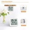 Snblzhef Digital Tuya WiFi Time Clock Date Thermometer Hygrometer Backlight