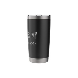 Walking Is My Happy Place Funny Sarcastic Walkers Stainless Steel Insulated Tumbler