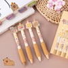 Kawaii Capybara Erasable Ballpoint Pen 0.5mm Erasable Gel Ink Retractable