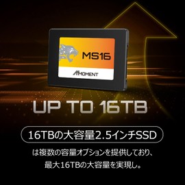 MMOMENT [Made in Taiwan] MS16 1TB 2.5-inch SSD SATA3 6Gb/s (Read up to 550MB/s)
