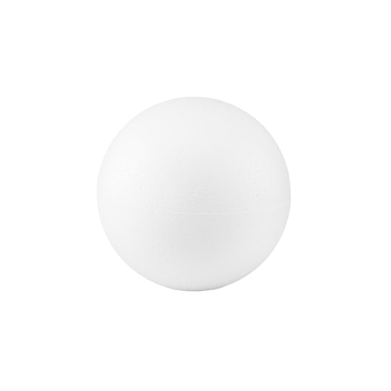 Sfera di polistirolo Ø 15 cm in polistirolo, liscia e