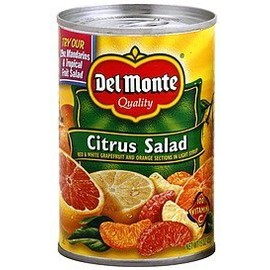 Del Monte Citrus Salad 15oz Can (Pack of 12)