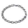 Men's 5MM Titanium Oval Link Bracelet 9"