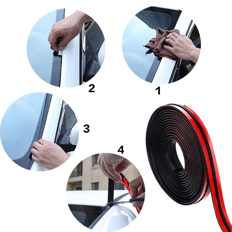 Car Door Seal Car Door Gap Rubber Seal Rubber Profile