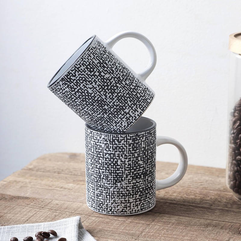 Stone Lain Sophie Rustic Stoneware Dinnerware Service for 4, Black