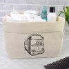 Large 'City Bus' Canvas Organiser/Storage Bag (OR00032972)