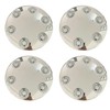 4pcs Chrome Wheel Center Cap HUB Cover 9593979 for Chevy