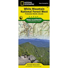 White Mountain National Forest West Map [Franconia Notch, Lincoln]: 740