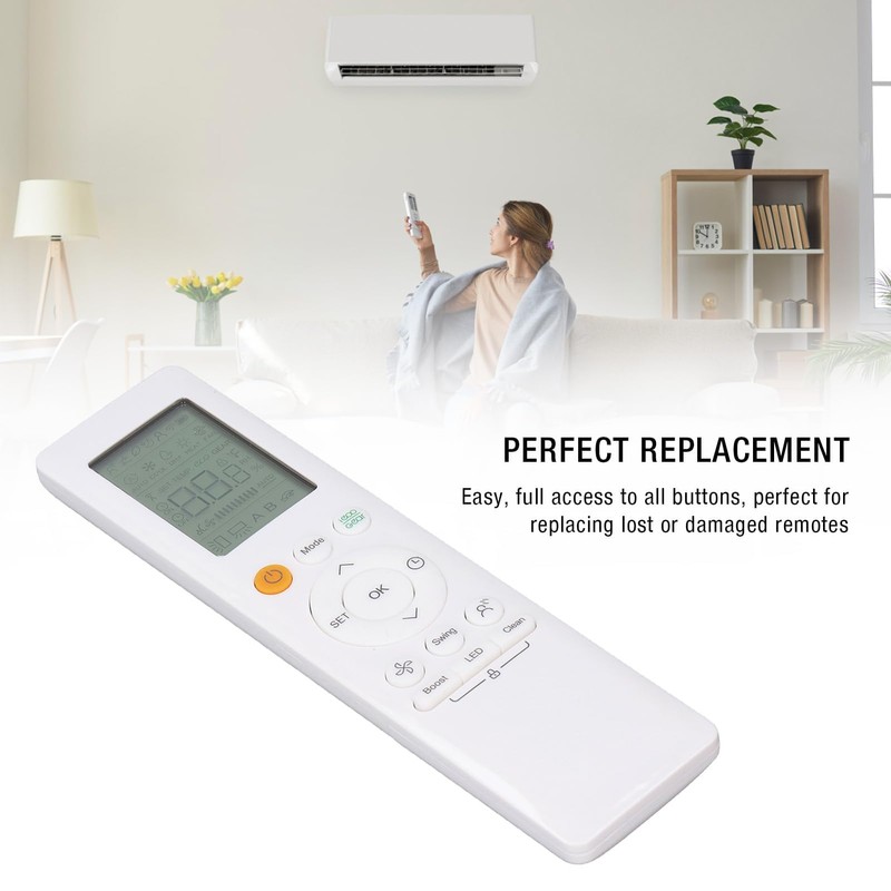 RG10A-BGEF AC Remote Control for Air Conditioner, Remote Control RG10L1