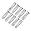 sourcing map Single Hole Fork Bolts 10 mm x 40