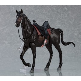 Figma Horse Ver.2 [Black Deer Hair] Non-Scale Plastic Painted Action Figure