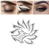 Kagodri Eye Makeup Template Stickers, 24pcs Template Eye Makeup Tools,